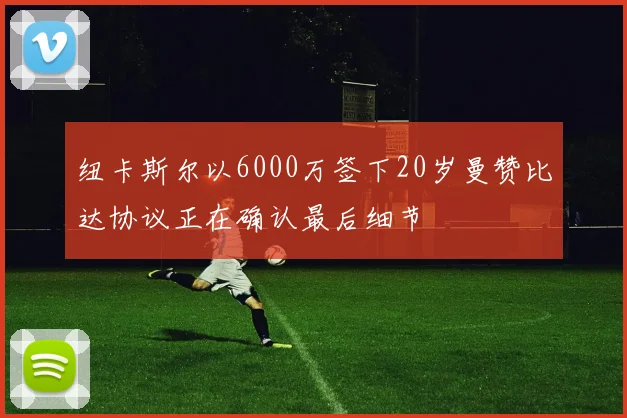 纽卡斯尔以6000万签下20岁曼赞比达协议正在确认最后细节